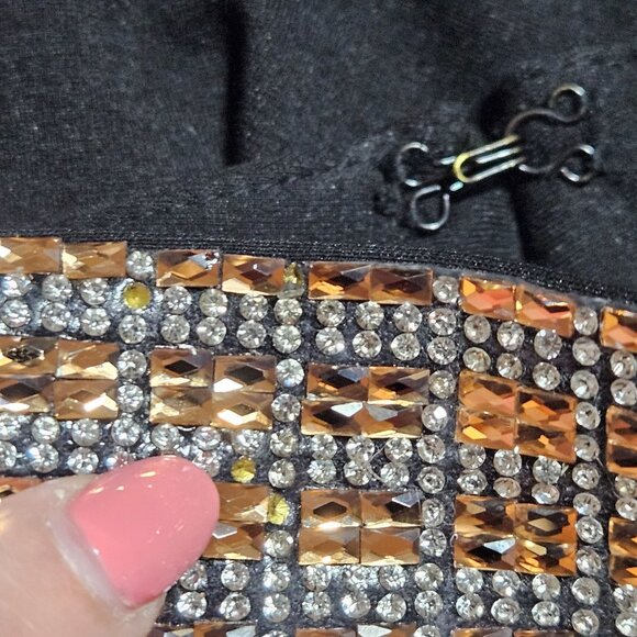 Bebe Black S Halter Jumpsuit Girls Night Out Cocktails Minimalist Quiet Luxury - Picture 9 of 16